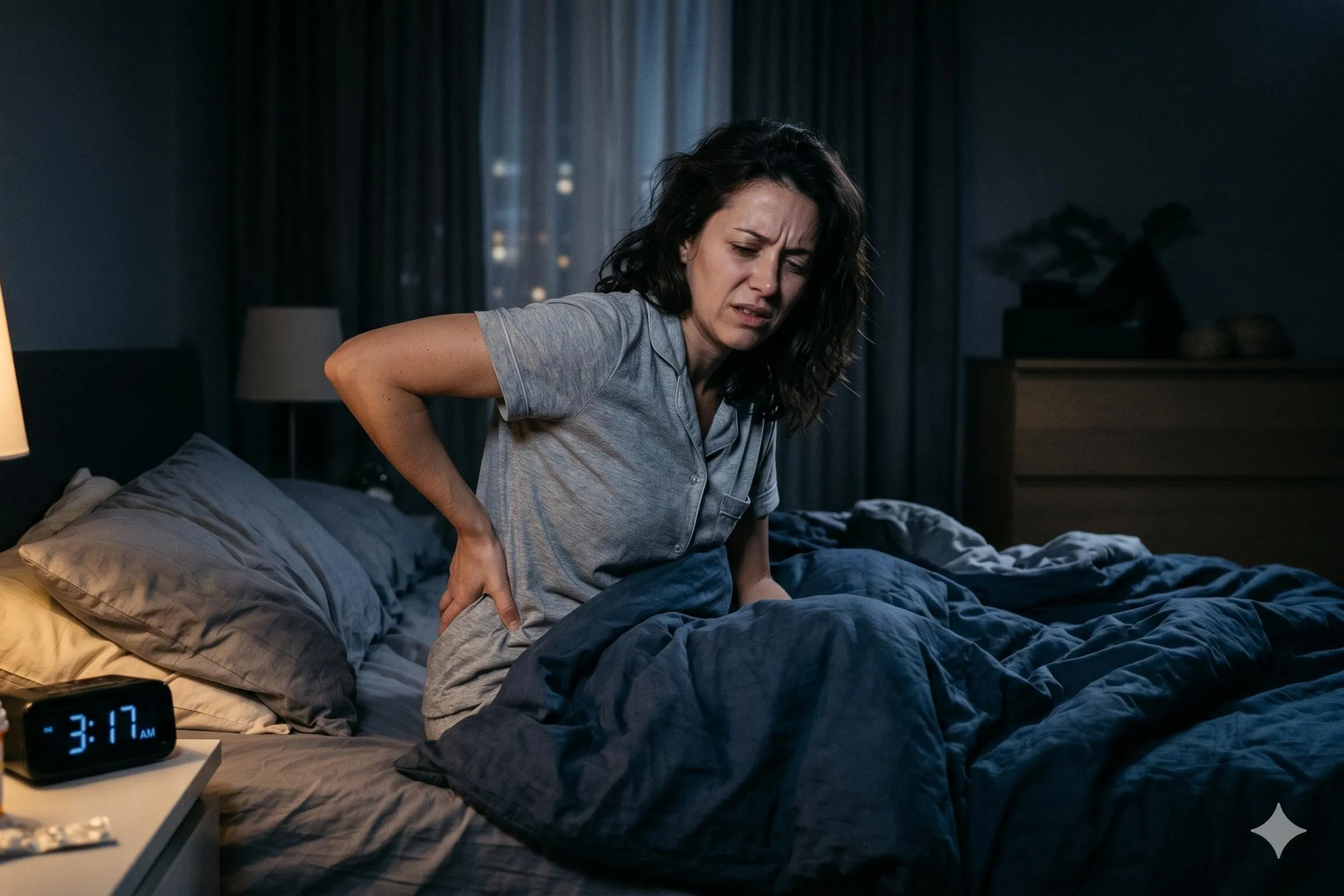 ¿El dolor lumbar no te deja dormir bien?